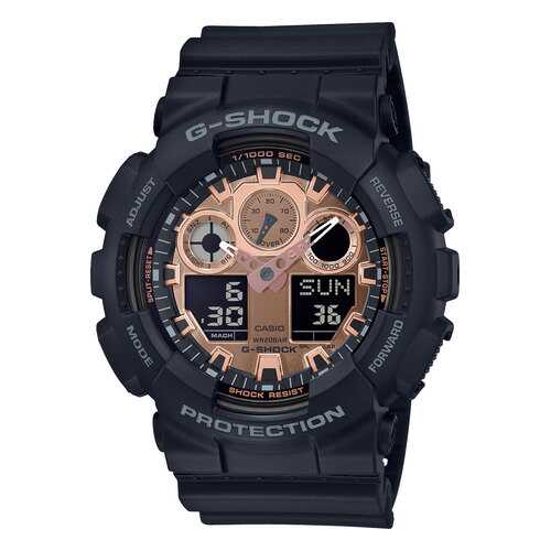 Японские наручные часы Casio G-SHOCK GA-100MMC-1AER с хронографом в ТВОЕ