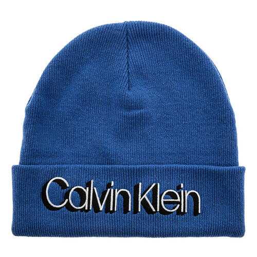 Шапка мужская Calvin Klein Jeans K50K5.5072.CH50 синий ONE SIZE в ТВОЕ