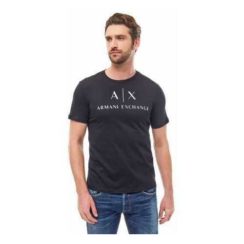 Футболка мужская Armani Exchange 8NZTCJ Z8H4Z черная XL в ТВОЕ