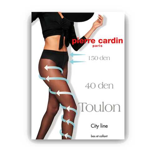 Колготки женские Pierre Cardin TOULON 40/150 черные 3 (M) в ТВОЕ