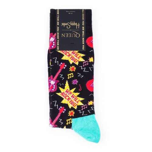 Носки унисекс Happy Socks We Will Rock You разноцветные 40-46 в ТВОЕ