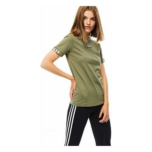 Футболка женская adidas Originals FM48 хаки 30 DE в ТВОЕ