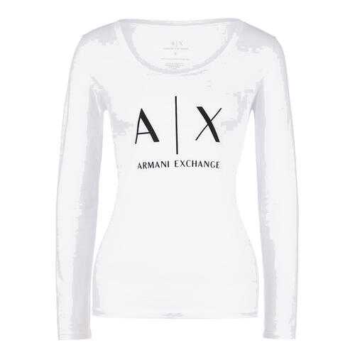 Футболка женская Armani Exchange 8NYTDG YJ16Z 1000 белая/черная M в ТВОЕ