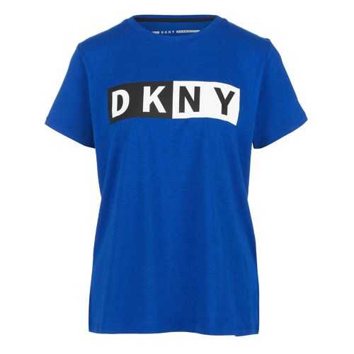 Футболка женская DKNY DP9T5894 синяя S в ТВОЕ