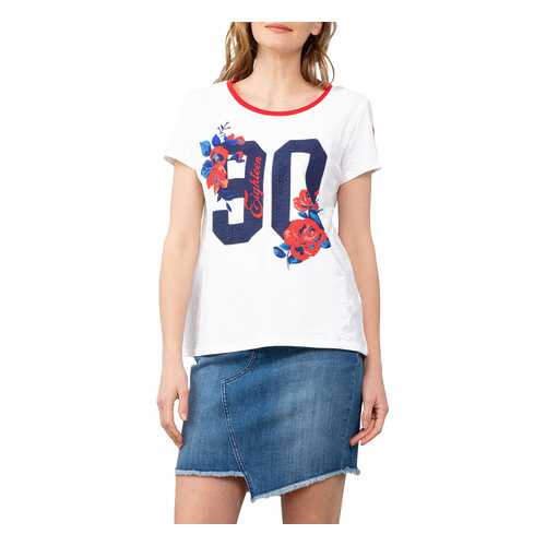 Футболка женская U.S. POLO Assn. G082GL0110GAMARE белая M в ТВОЕ